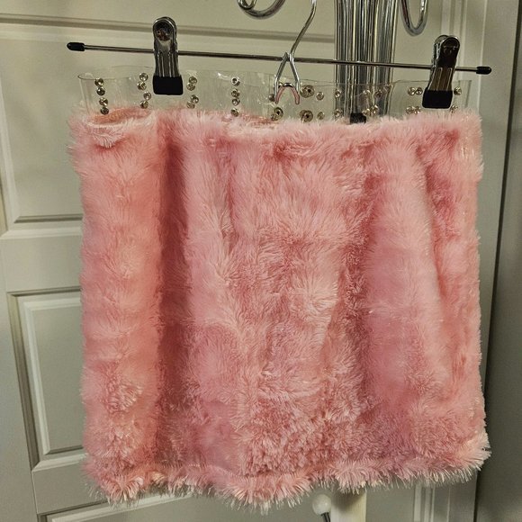 Fluffy Mini Skirt - Picture 1 of 7